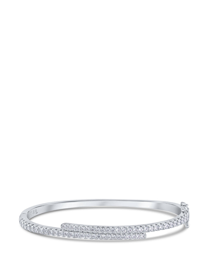 Pave Overlay CZ Bracelet