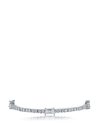 Round and Multi Shape CZ Bracelet