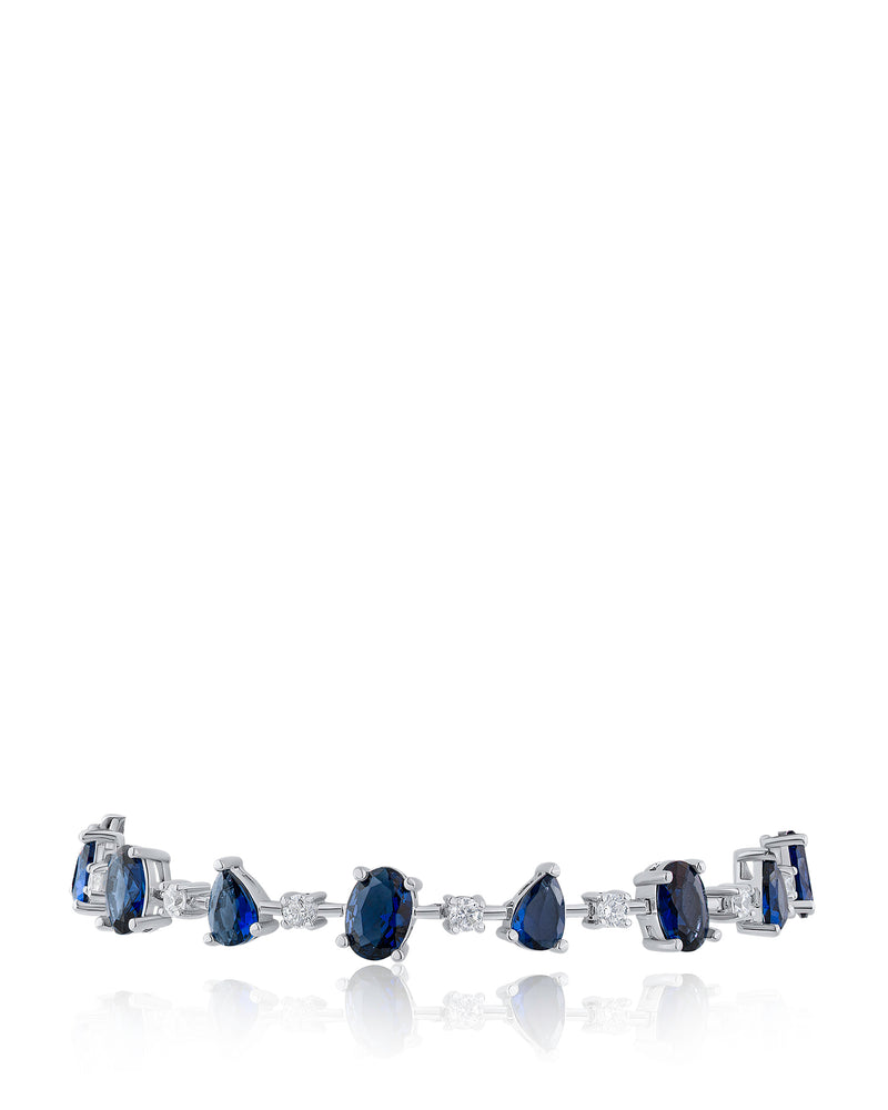 Multi Shape CZ Bracelet