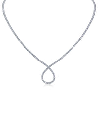 Infinity Tennis Necklace