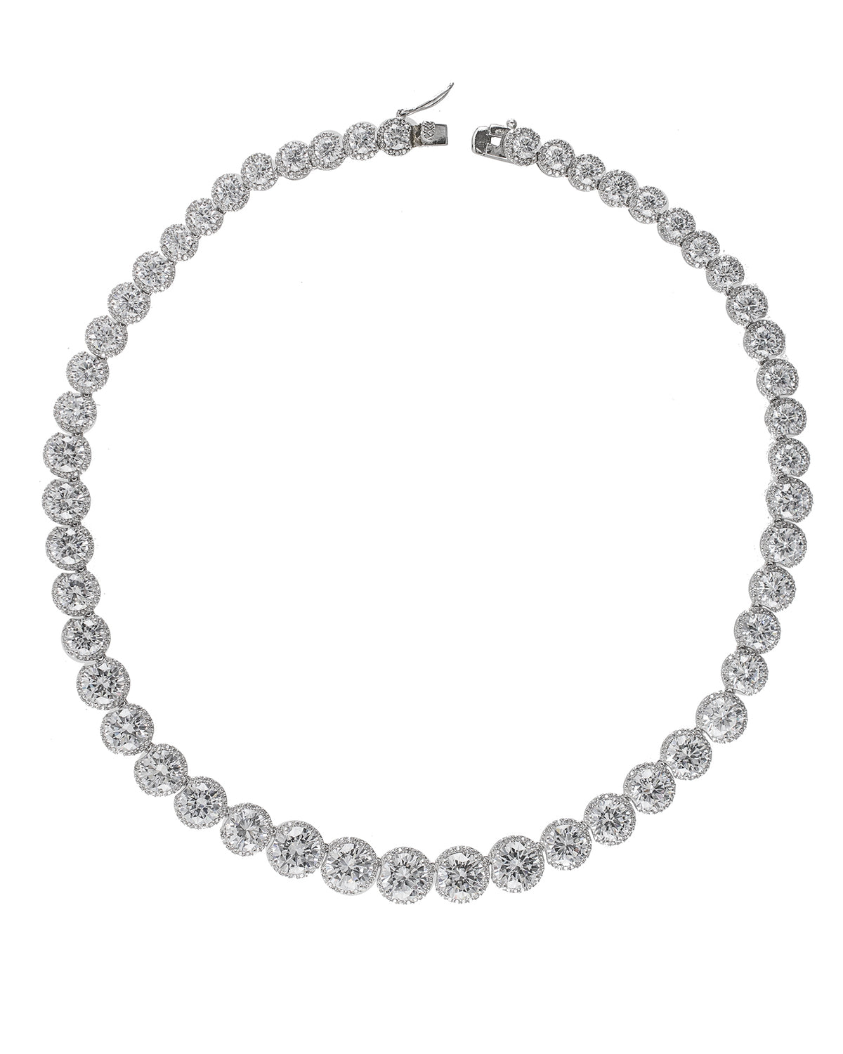 Round CZ Necklace