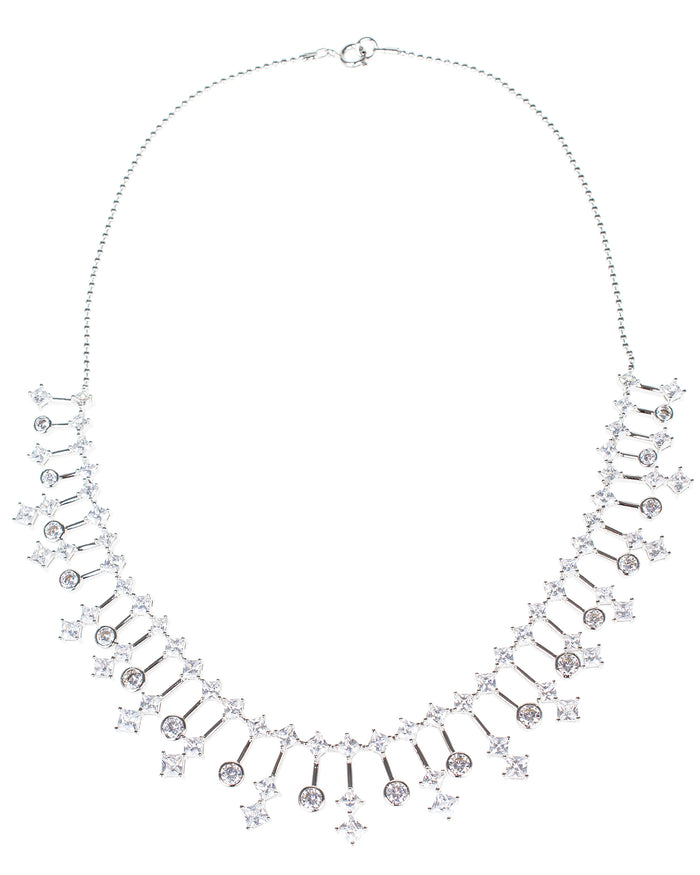 Round CZ Necklace