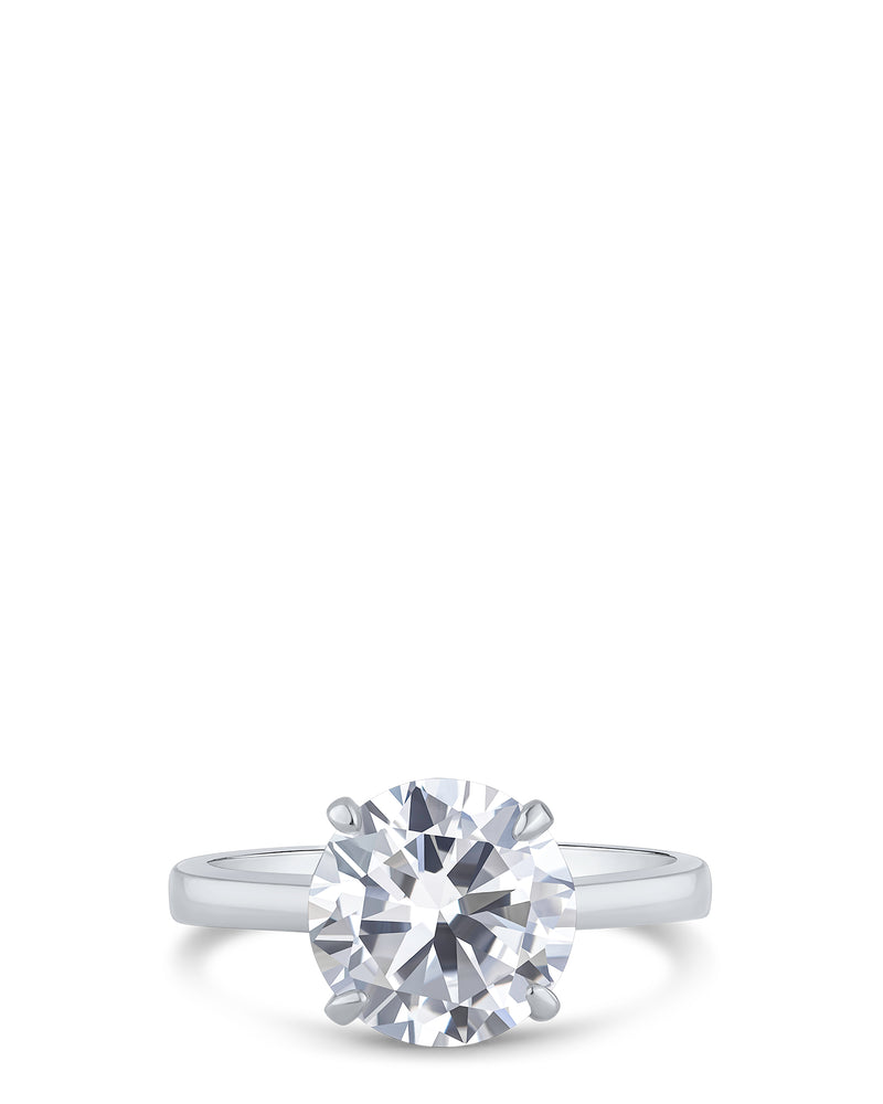 Round CZ Ring