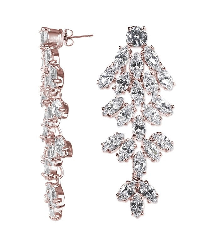 Marquise Waterfall Earring