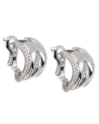 Shiny Hoop Earrings