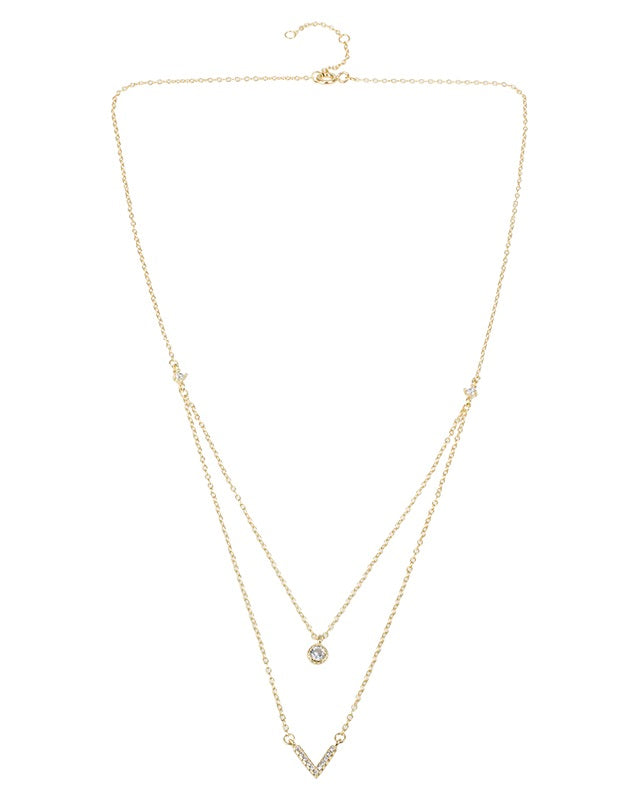 Round Lariat Necklace